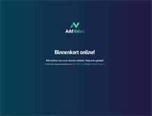 Tablet Screenshot of add-value.nl